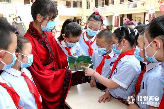 （转载）汉阳陵“博悟·未来”主题活动走进西安市碑林区南门小学_fororder_图片5