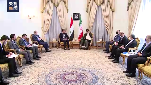 叙利亚总统突访德黑兰：地区国家密切合作可击败美国霸权