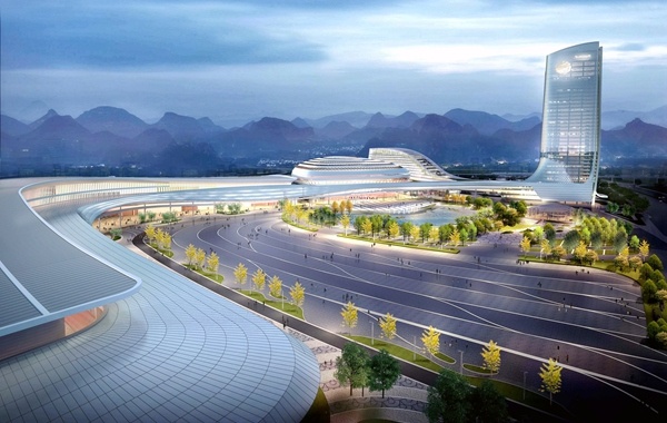 桂林国际会展中心建设跑出“加速度”