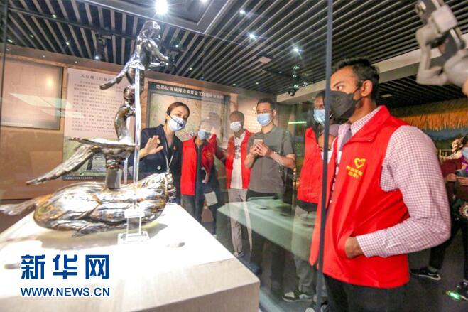 湖北荆州博物馆首批留学生志愿者“上岗”