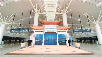 （带图）南京禄口机场7月底将“双楼合璧”