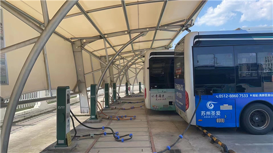 苏州公交再添两处充电站 新能源公交车充电业务已经恢复近六成_fororder_7