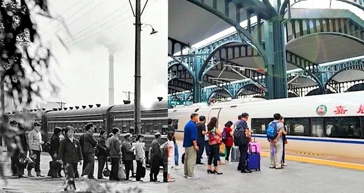 铁路今昔图鉴！哪些是你经历过的？