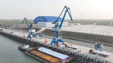 襄阳开通首条出口海运跨国航线_fororder_2