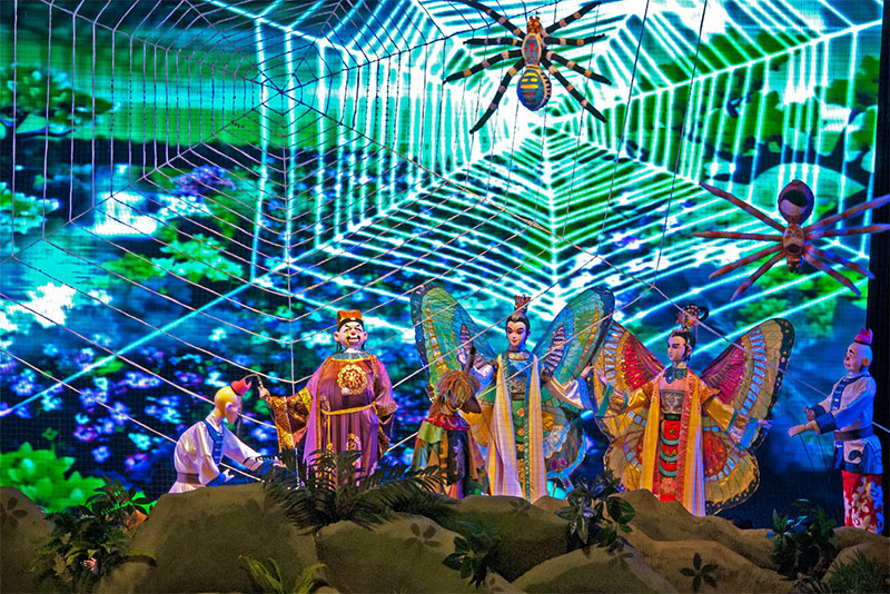 中国旅游日|“丝韵绸都”南充文旅英文宣传片将在海外展播_fororder_川北大木偶-供图-南充市文化广播电视和旅游局