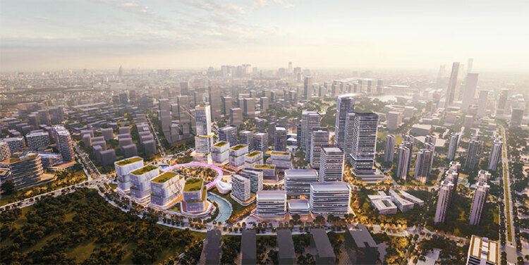 成都高新区加快建设国家精准医学产业创新中心_fororder_成都前沿医学中心3期规划图-供图-成都高新区党群工作部宣传处