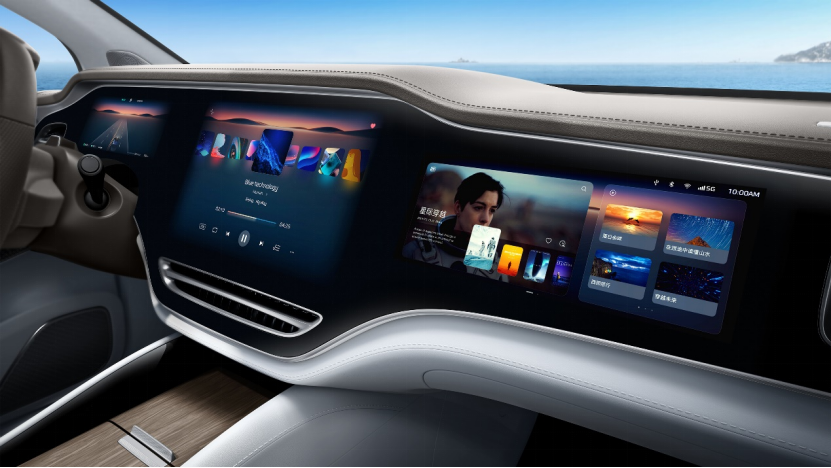 BOE(京东方)携手上汽飞凡汽车实现柔性OLED车载应用新突破