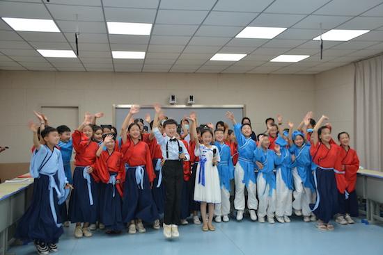 临沂市沂南经济开发区实验学校与新湘兄弟学校开展云端文化交流会 临沂市沂南经济开发区实验学校与新湘兄弟学校开展云端文化交流会