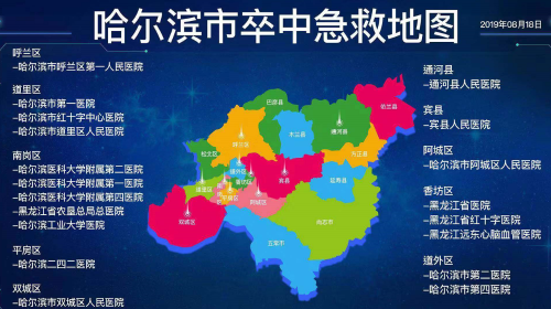 哈尔滨市卒中急救地图正式发布 覆盖900多万人口