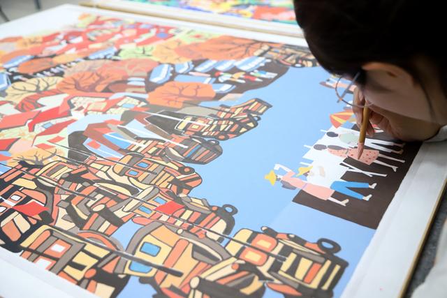 山东青岛的“胶南年画”_fororder_2