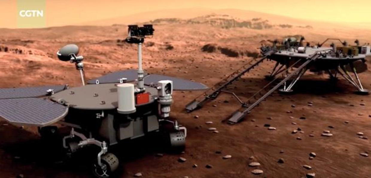 北美观察丨美国主流媒体普遍关注“天问一号”火星探测器发射