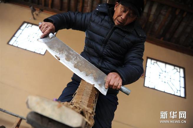 千年の「蔡侯紙」、新たな原料を取り入れ＝陝西省周至