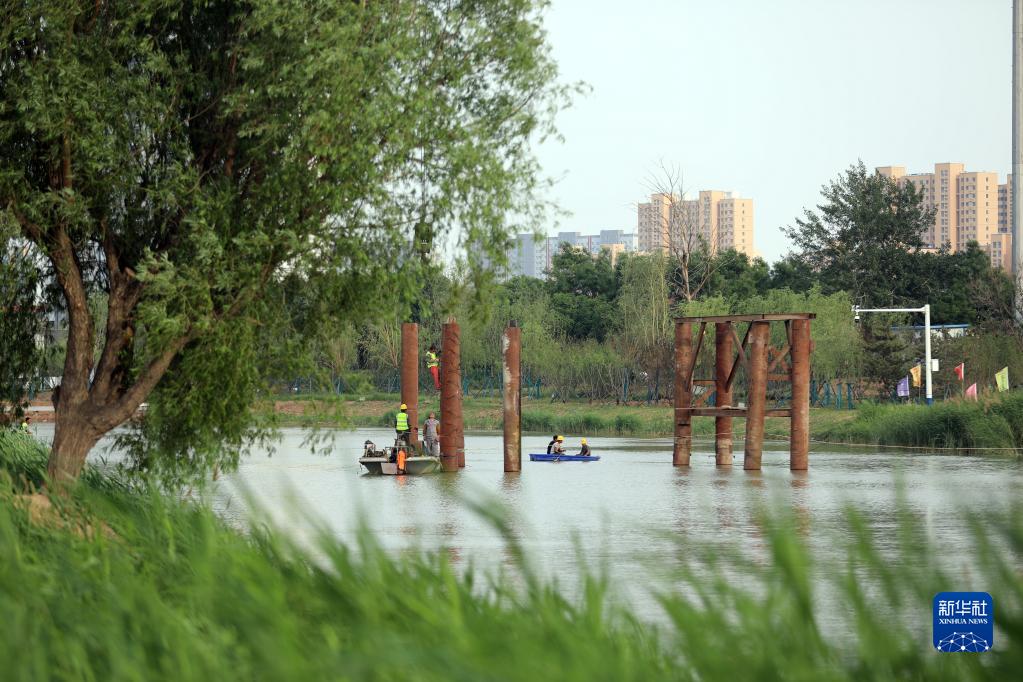 河北沧州：大运河景观带成为城市文化新地标