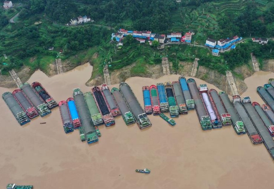 “长江2020年第3号洪水”在长江上游形成