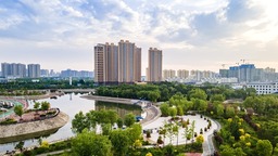 【庆阳】绿树掩映碧水绕城 城在景中人在画中 庆阳市区越来越美了