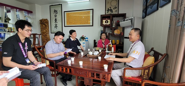 广州城市理工学院党委书记杜小明带队开展访企拓岗促就业专项行动