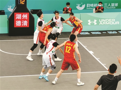 （教育）杭州亚运会三人篮球场馆正式启用_fororder_1