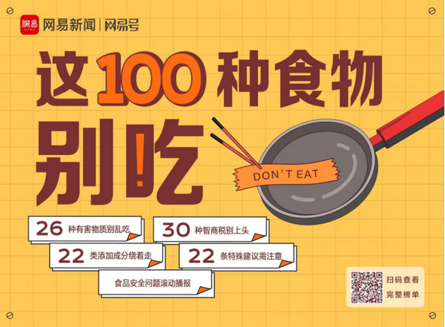 中國零食排行榜前100名_這100種食物不能吃!網易新聞聯合千位專家共同打造中國人專屬飲食...