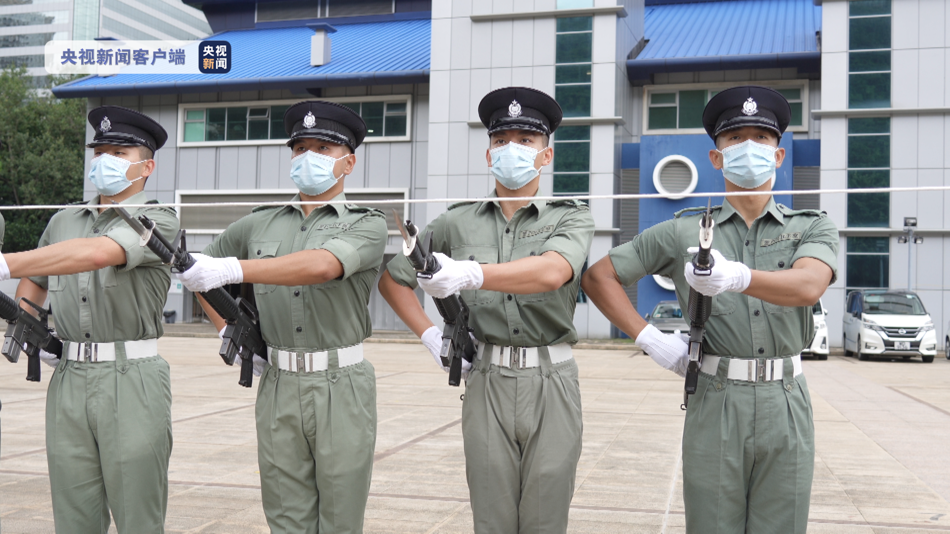 总台记者探访丨香港警员:把香港回归祖国25周年当成自己最珍贵生日礼物