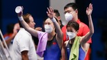 游泳世锦赛女子双人10米台：陈芋汐/全红婵夺冠
