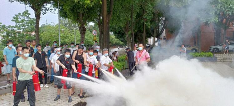 广州城市理工学院保卫处组织开展2022年“安全生产月” 消防培训活动 广州城市理工学院保卫处组织开展2022年“安全生产月” 消防培训活动