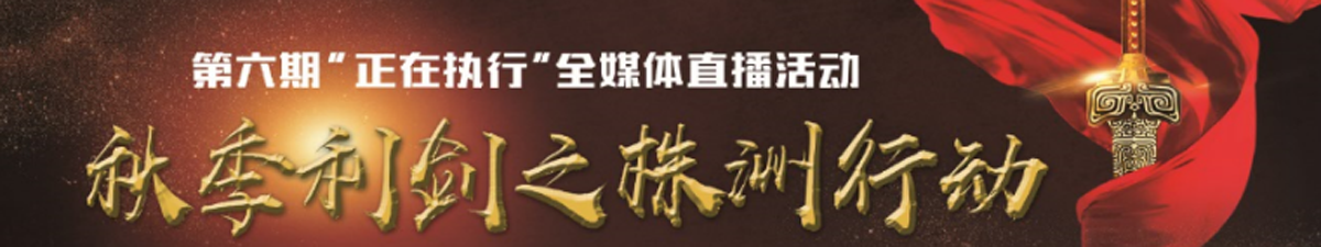 【直播天下】第六期“正在执行——秋季利剑之株洲行动”_fororder_banner