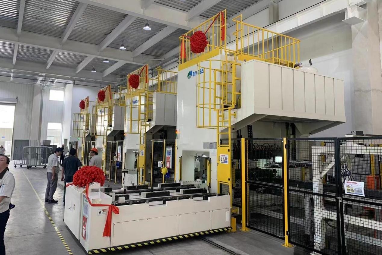品质产能智升级 松下冰箱无锡工厂冲压自动生产线顺利投产