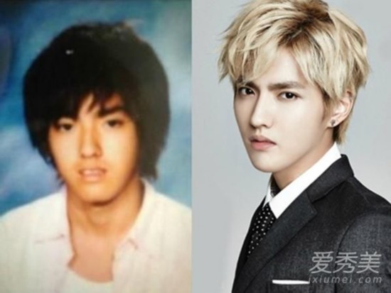 这些明星出道前后对比照 颜值变化令人惊叹