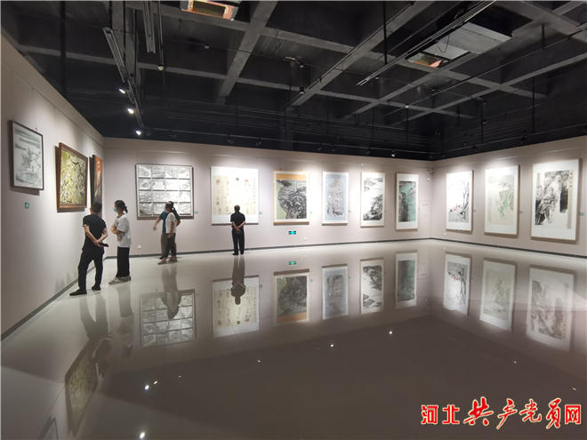 “融合•共用2022河北省大運河美術精品展巡展”在館陶啟動