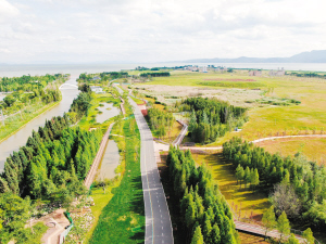 滇池绿道100公里外海段启动建设“翡翠项链”