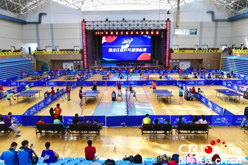 【黑龙江】【供稿】2019年黑龙江省乒乓球锦标赛在齐齐哈尔市泰来县开赛