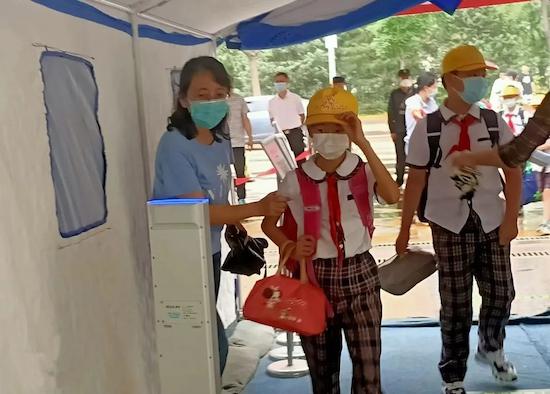 首都师范大学附属回龙观育新学校顺利开启返校第一课 首都师范大学附属回龙观育新学校顺利开启返校第一课