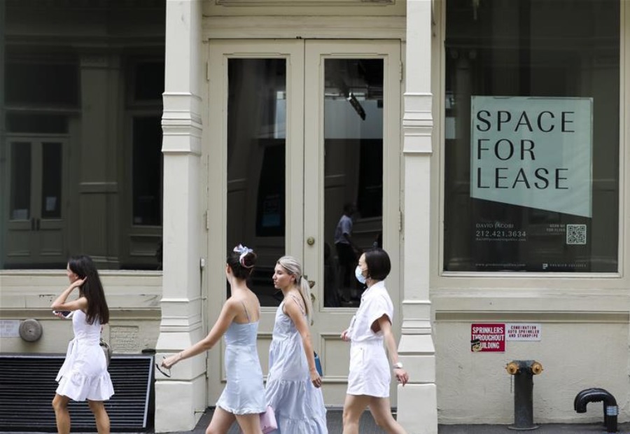 美国二季度经济创纪录下滑32.9%