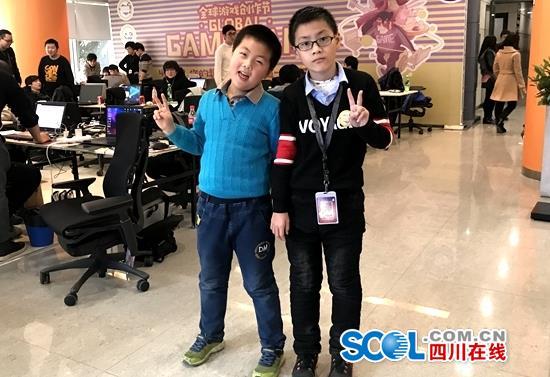 成都00后放大招 9岁小学生现身全球游戏创作节