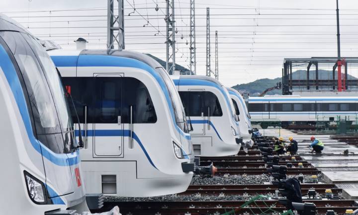 台州市域铁路S1线开启运行试验 将填补台州无城市轨道的空白_fororder_2