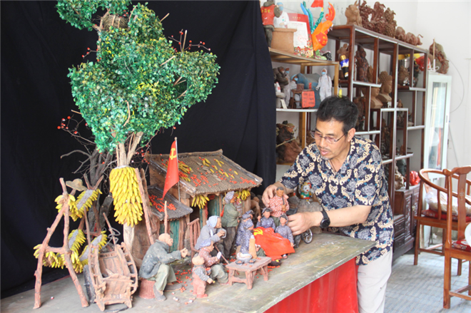 宝鸡凤翔胡全让:创作《铭记党恩》献礼党的“二十大”_fororder_图片8_副本