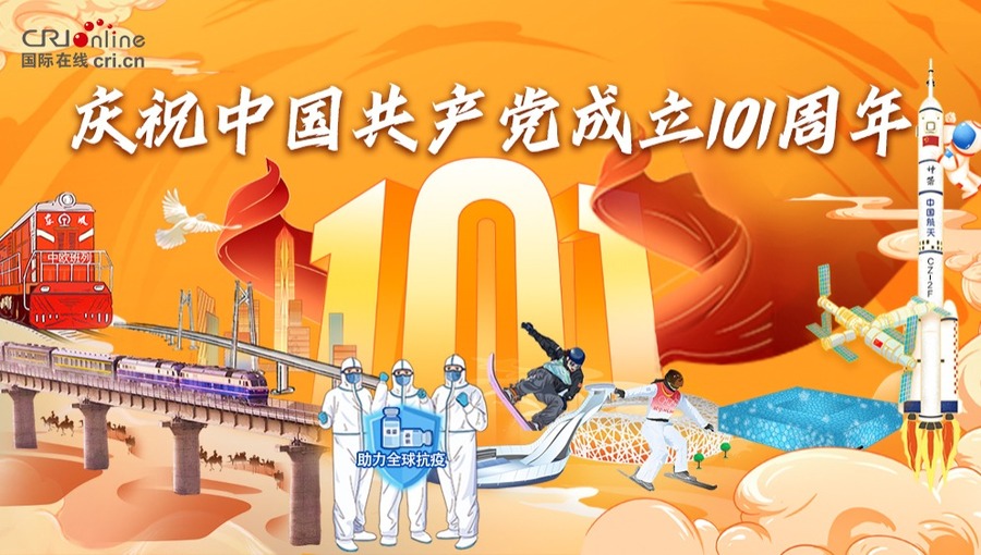庆祝中国共产党成立101周年丨奋斗新征程 生日快乐！
