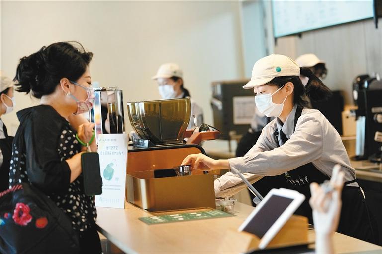 【中首 陕西  图】无声咖啡开拓听障人士就业新路径