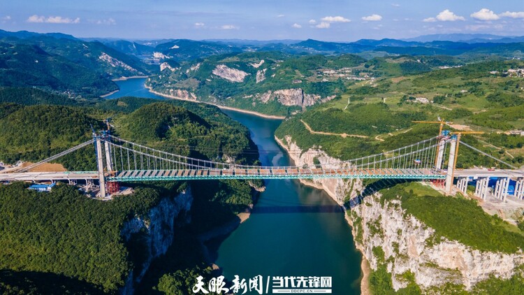 贵州又一座大桥合龙 将成贵阳到成都最快通道