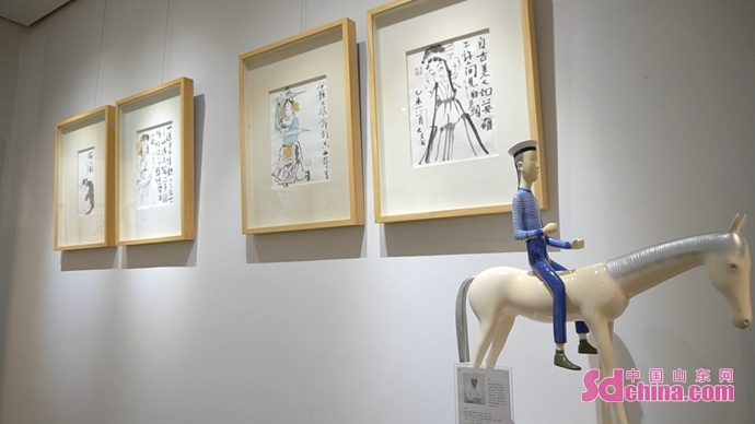 『丹青如戏』迟俊青书画展在晓芳斋艺术空间开幕