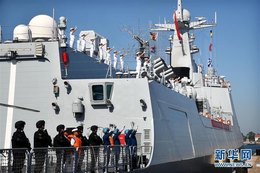 中国海军第33批护航编队起航赴亚丁湾
