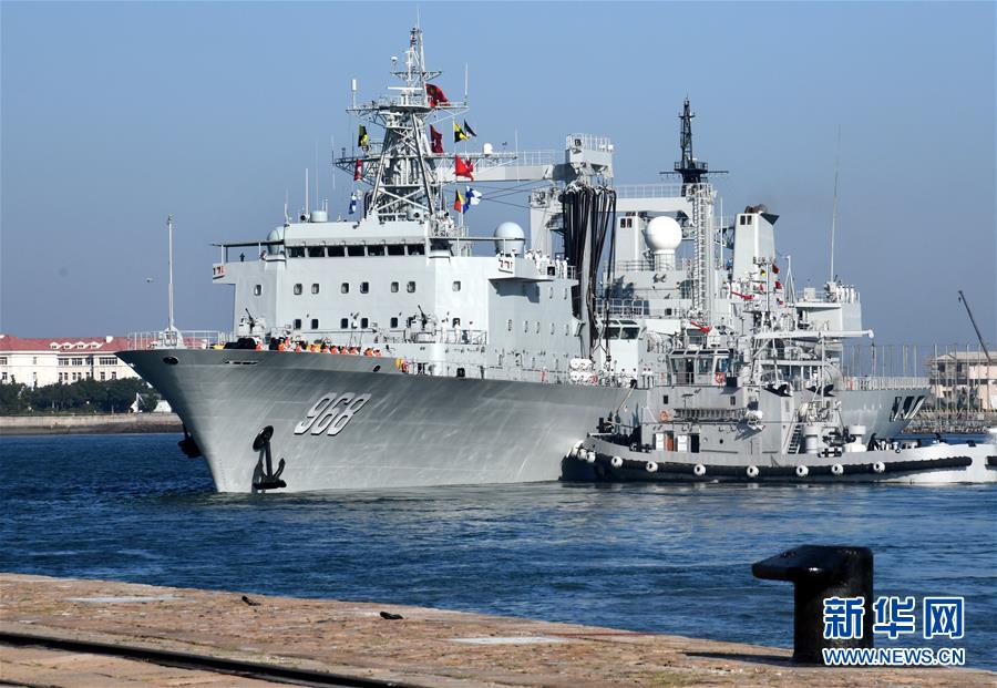 中国海军第33批护航编队起航赴亚丁湾