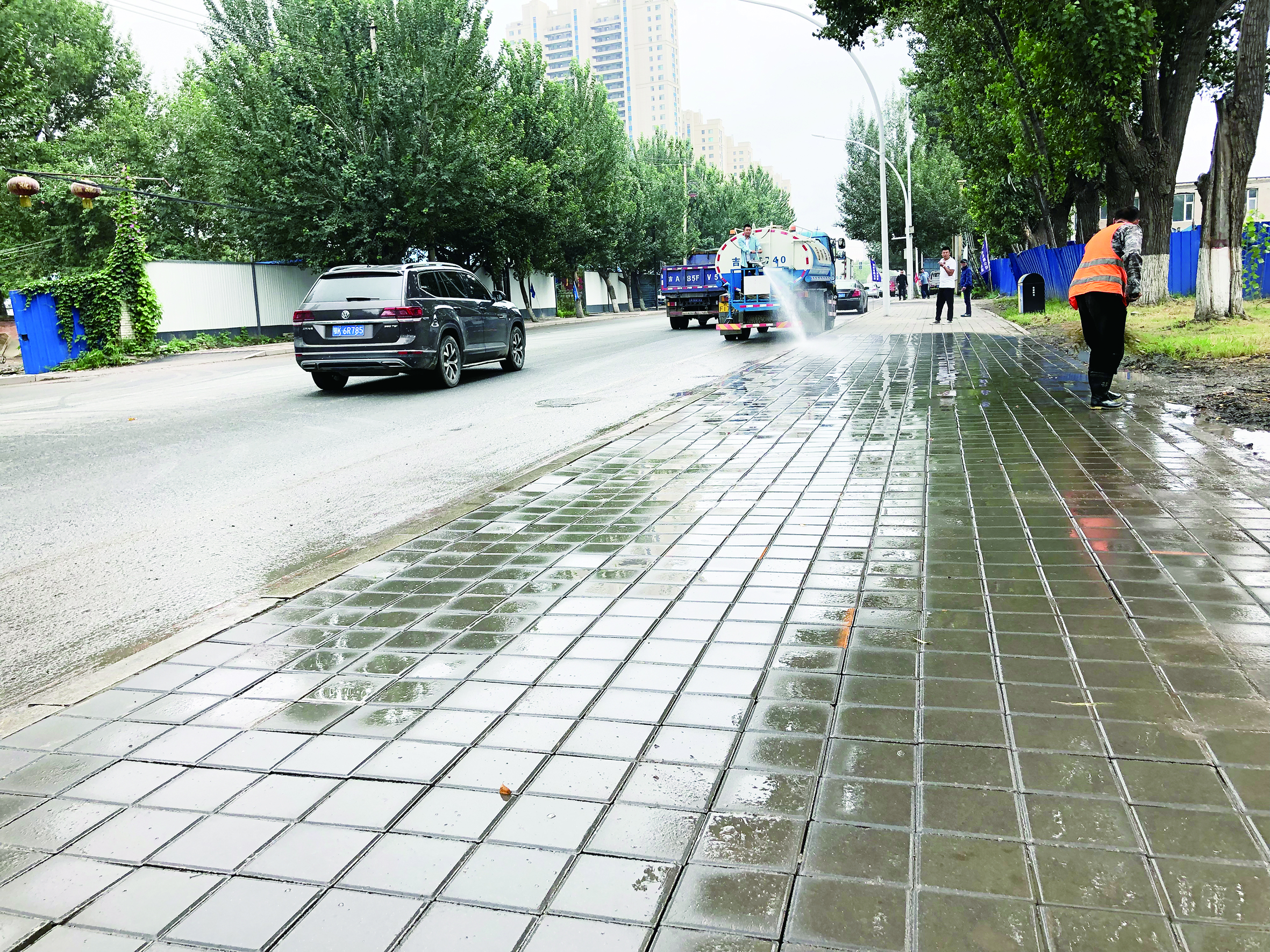 长春市人民大街拆掉的旧方砖去哪儿了?