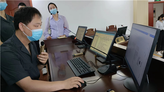 无纸化办公办案 焦作市温县人民法院高标准打造科技法庭
