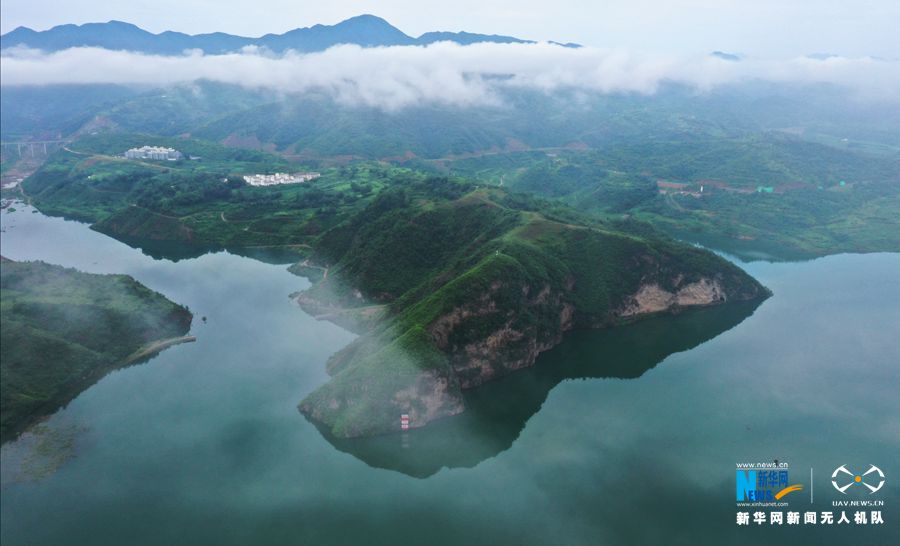 【城市远洋】前坪水库：高峡平湖处 美景若仙境