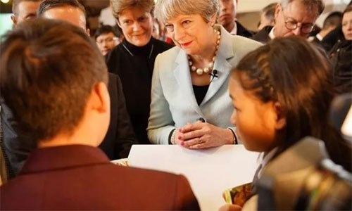 专访英国首相特雷莎&#183;梅：中英再续&quot;黄金时代&quot; 共同应对挑战