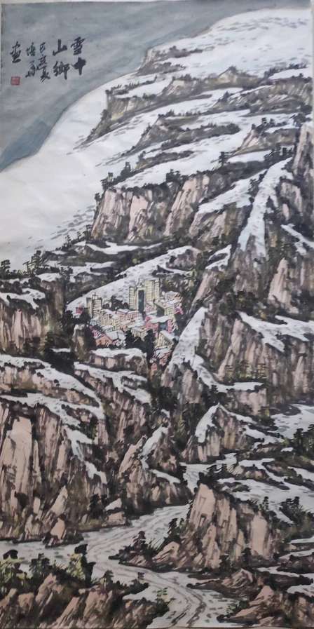 【中原文化】著名画家张培华倾力将中原山水的感知投射到画作上 成中原厚土文化的典型代表