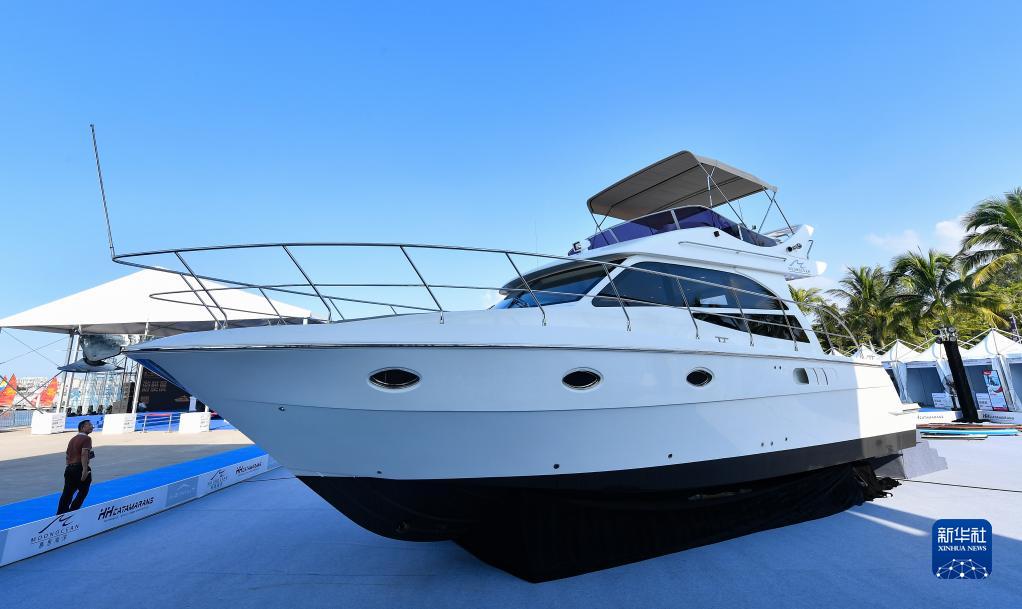 第二届中国国际消费品博览会游艇展海口开幕 第二届中国国际消费品博览会游艇展海口开幕_fororder_4