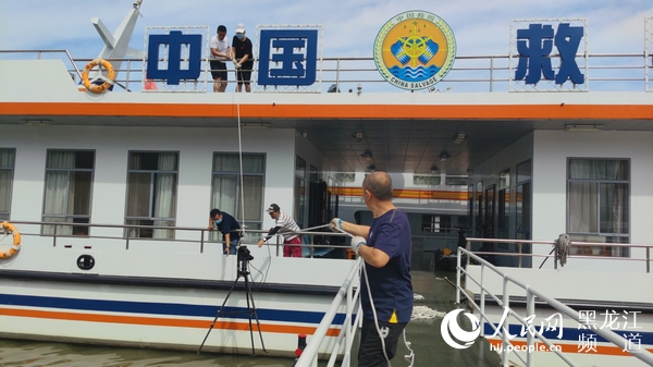 黑龙江省水上交通救援中心开展防汛应急演练和技能培训 提升汛期应急救助能力