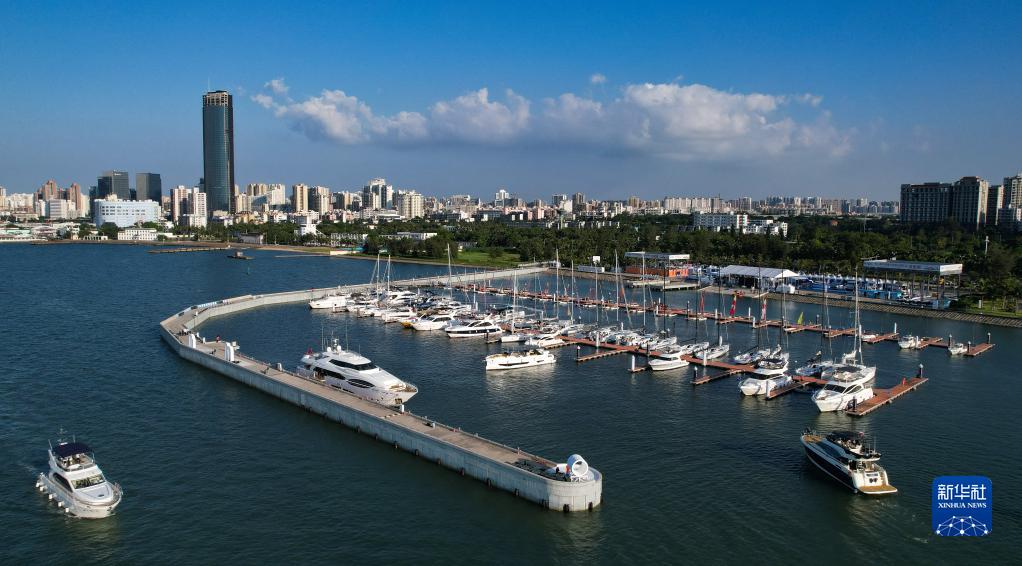 第二届中国国际消费品博览会游艇展海口开幕 第二届中国国际消费品博览会游艇展海口开幕_fororder_3